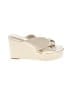 DKNY Ivory Wedges Size 8 1/2 - photo 1
