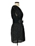 Guess 100% Polyester Tweed Black Cocktail Dress Size S - photo 4