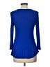 Amour Vert Blue 3/4 Sleeve Top Size L - photo 2