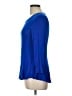 Amour Vert Blue 3/4 Sleeve Top Size L - photo 5