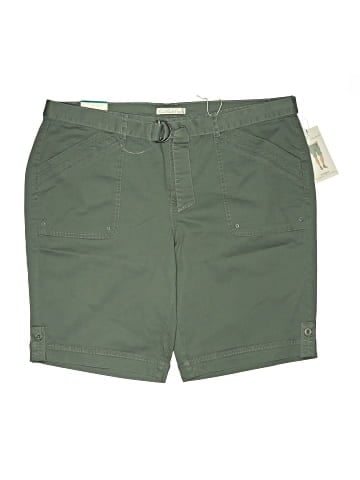 Gloria Vanderbilt Khaki Shorts (view 1)