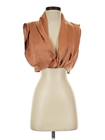 Line & Dot Sleeveless Blouse (view 1)
