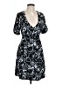 VERTIGO Print Black Cocktail Dress Size L - photo 1