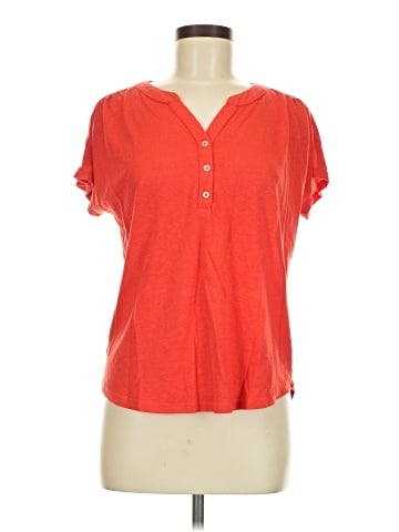 Style&Co Short Sleeve Henley (view 1)