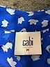 CAbi 100% Polyester Blue Sleeveless Blouse Size M - photo 7