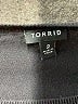 Torrid Stripes Black Pullover Sweater Size 2X Plus (2) - photo 7