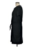 Express Solid Black Casual Dress Size L - photo 5