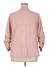 Skies Are Blue Checkered-gingham Pink Blazer Size 1X - photo 2