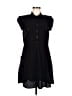Speed Control 100% Polyester Solid Black Casual Dress Size M - photo 1