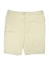 Avenue Solid Ivory Khaki Shorts Size 16 Plus - photo 1