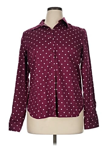 Lauren by Ralph Lauren Long Sleeve Blouse (view 1)