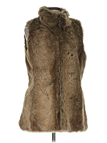 Banana Republic Faux Fur Vest (view 1)