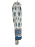 Etam Paisley Blue Casual Pants Size XS - photo 4