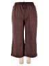 Talbots Solid Brown White Casual Pants Size 22 (petite) - photo 1