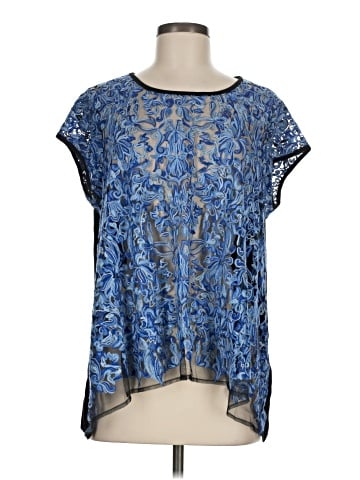 Karen Kane Short Sleeve Blouse (view 1)