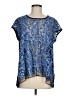 Karen Kane Blue Short Sleeve Blouse Size M - photo 1
