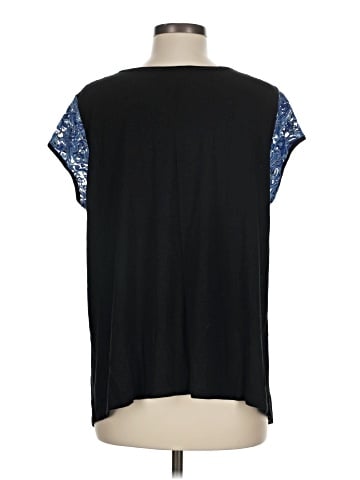 Karen Kane Short Sleeve Blouse (view 2)