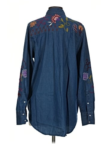 Johnny Was Long Sleeve Button-Down Shirt (view 2)