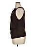 Parker 100% Polyester Brown Sleeveless Blouse Size XL - photo 5