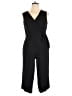 Nina Leonard Solid Black Jumpsuit Size XL - photo 1