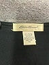 Eddie Bauer Solid Black Cocktail Dress Size Med Petite - photo 7