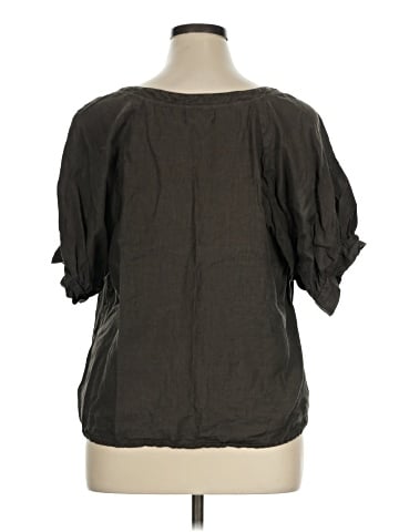 Velvet by Graham & Spencer Short Sleeve Blouse (view 2)