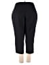Apt. 9 Solid Black Active Pants Size 24w - photo 2