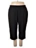 Woman Within Black Active Pants Size 28 - photo 1