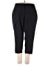Apt. 9 Solid Black Active Pants Size 24w - photo 1