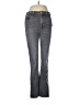 Paige Chevron-herringbone Gray Jeans Size 29 waist - photo 1