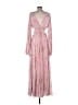 Alexis 100% Polyester Pink Cocktail Dress Size M - photo 2