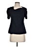 Anthropologie Black Short Sleeve Top Size S - photo 1
