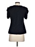 Anthropologie Black Short Sleeve Top Size S - photo 2