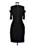 MICHAEL Michael Kors Solid Black Cocktail Dress Size M - photo 2