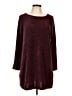 J.Jill 100% Polyester Burgundy Pullover Sweater Size L (tall) - photo 1