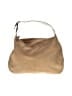 Gap 100% Cow Leather Solid Tan Leather Hobo One size - photo 1