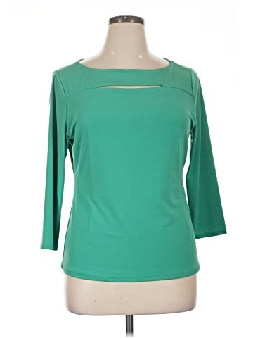 Carmen Carmen Marc Valvo 3/4 Sleeve Top (view 1)