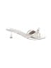 Stuart Weitzman White Sandals Size 9 - photo 1