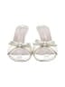 Stuart Weitzman White Sandals Size 9 - photo 2