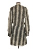 Parker Animal Print Silver Cocktail Dress Size S - photo 2