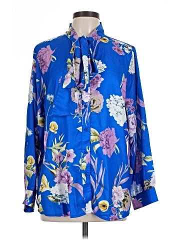 JW (JW Style) Long Sleeve Blouse (view 1)