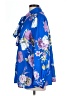 JW (JW Style) 100% Polyester Floral Blue Long Sleeve Blouse Size L - photo 5