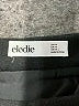 Elodie 100% Recycled Polyester Solid Black Shorts Size M - photo 3