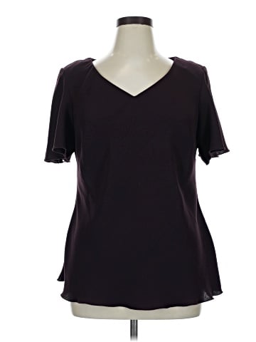S.L. Fashions Short Sleeve Blouse (view 1)