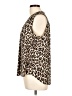 Vince Camuto Animal Print Tan Sleeveless Blouse Size L - photo 5