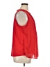 Charter Club 100% Polyester Red Sleeveless Blouse Size XL - photo 4