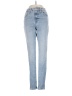 Express Hearts Blue Jeans Size S - photo 1
