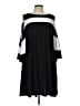 Nina Leonard Black Casual Dress Size L - photo 1