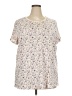 Torrid Ivory Short Sleeve Top Size 3X Plus (3) - photo 1