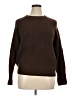 DAZY 100% Acrylic Solid Brown Pullover Sweater Size XL - photo 1